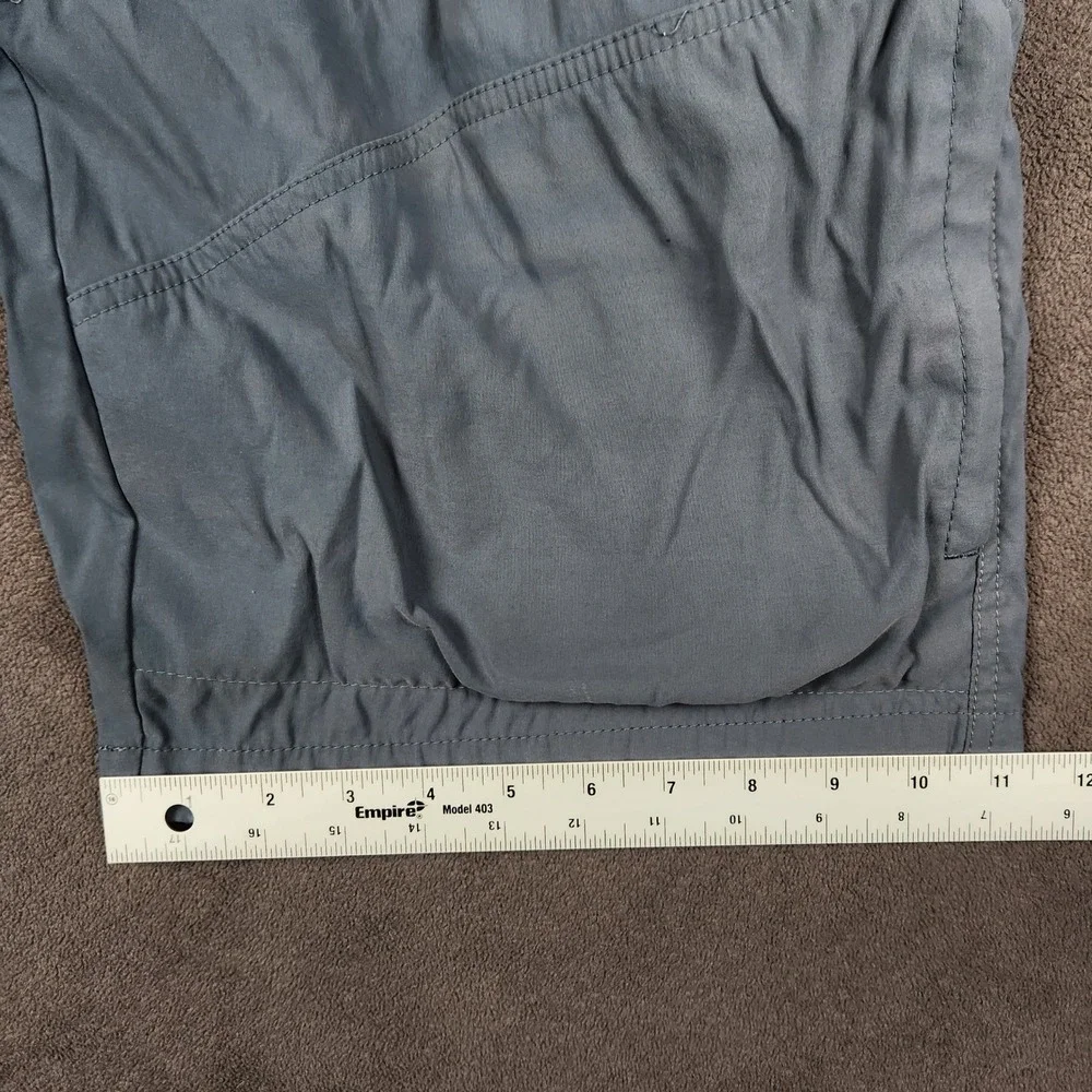 KUHL Renegade‎ Shorts Mens 34 Charcoal Blue Tech Utility Cargo Hiking Outdoor